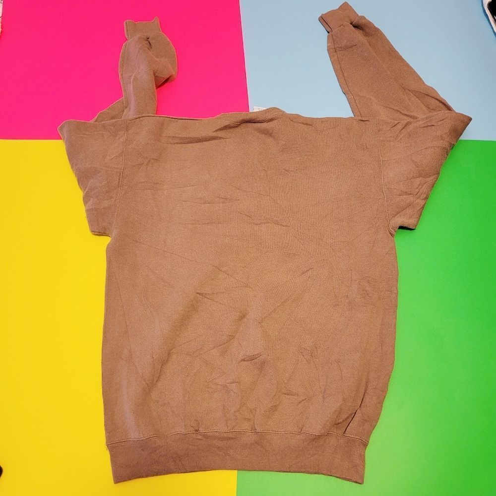 Vintage wolf brown crewneck sweatshirt sweater - Picture 5 of 5